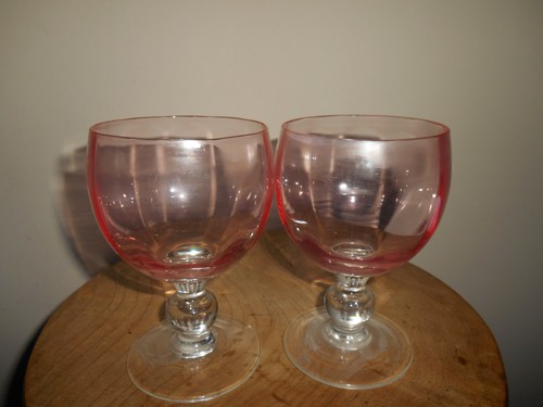 Pair laura ashley goblets - pair, of
