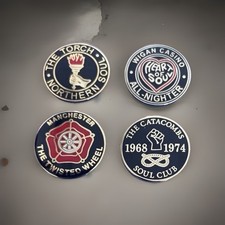 Northern Soul Pin Badges
