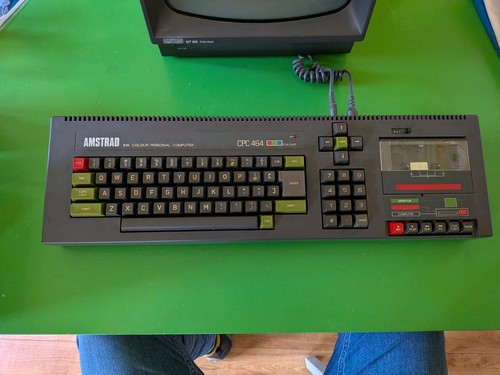 Amstrad cpc464 colour computer - cpc464,