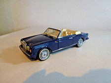 FRANKLIN MINT 1992 ROLLS ROYCE CORNICHE 1V - 1/24