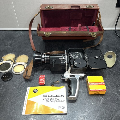 Bolex zoom reflex 8mm - bolex,