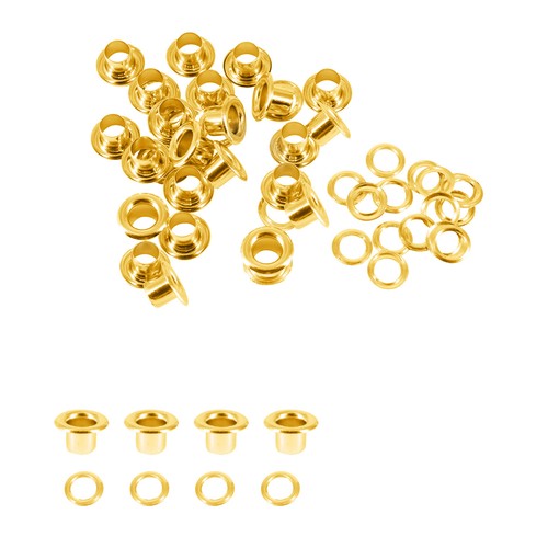 Long barrel eyelets grommet - barrel,