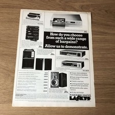 GRAM206 MAGAZINE ADVERT 11X8 PHILIPS CD303 AT LASKYS