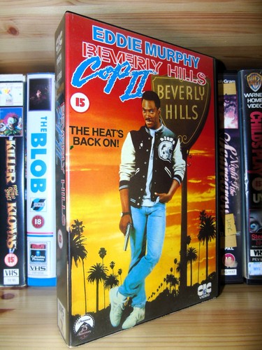 Retro vhs beverley hills cop - beverley,