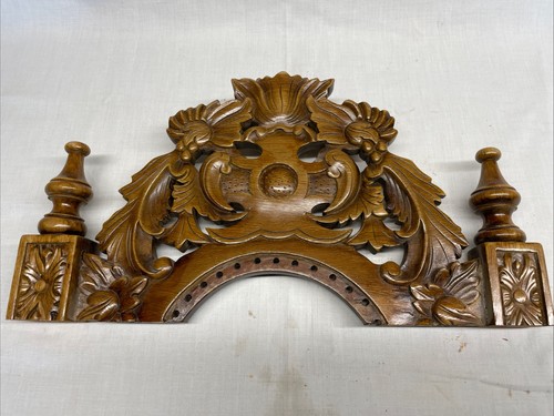 Carved panel pediment - carved,