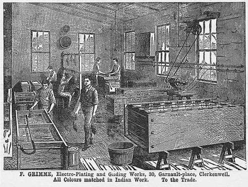 Grimme electroplating works - f.,