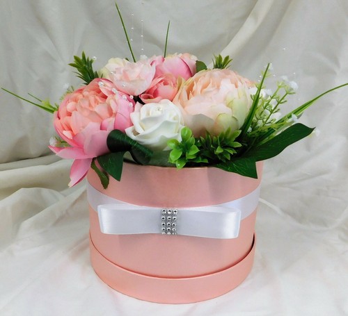 Luxury forever flowers hat box - forever,