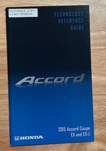 Oem honda 2015 accord - 2015, coupe