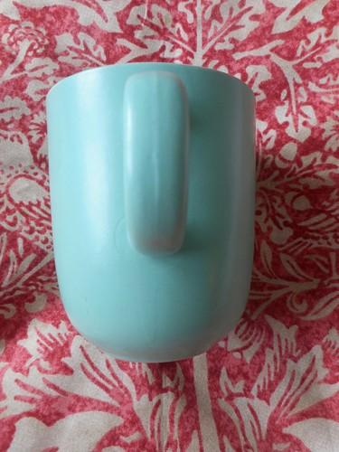 Green ceramic coffee tea - green,
