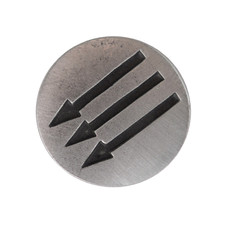 Anti Fascist Action Pewter Pin
