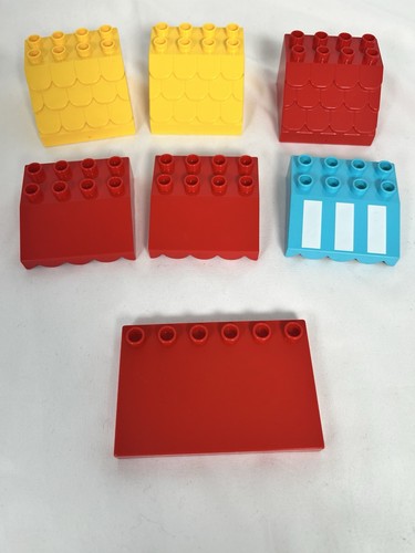 Duplo lego sloped - lego, &
