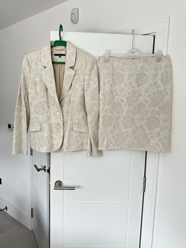 Tara cream beige - cream, floral