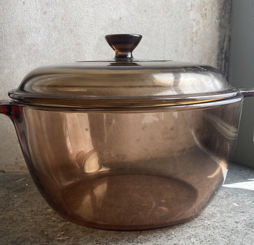 Vintage vision corning amber - corning,