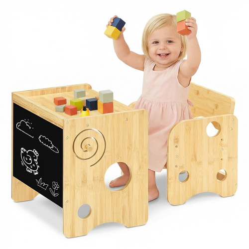 Hoobro kids table and chair - table,