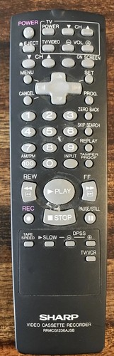Genuine sharp vcr video - genuine,