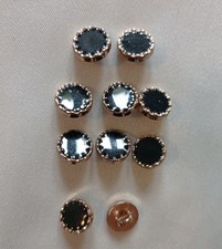 Fancy 10 Pcs Carved Gold &