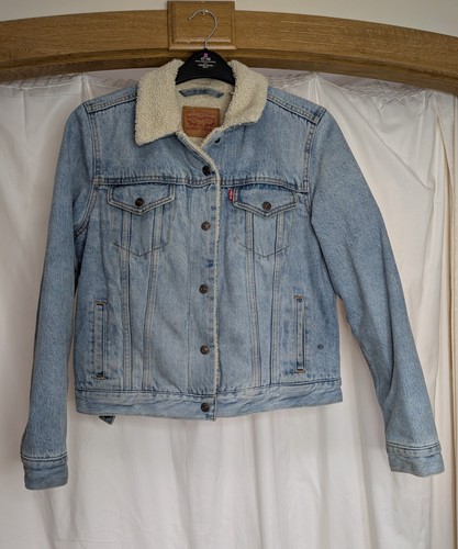Levis womens sherpa - sherpa, trucker