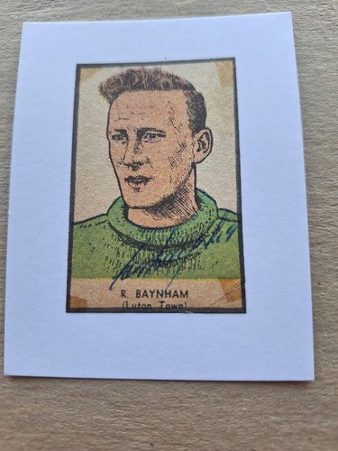 Ron baynham luton town - baynham, legend