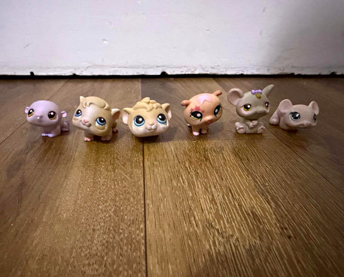 Figurine set mixed guinea - set, 6