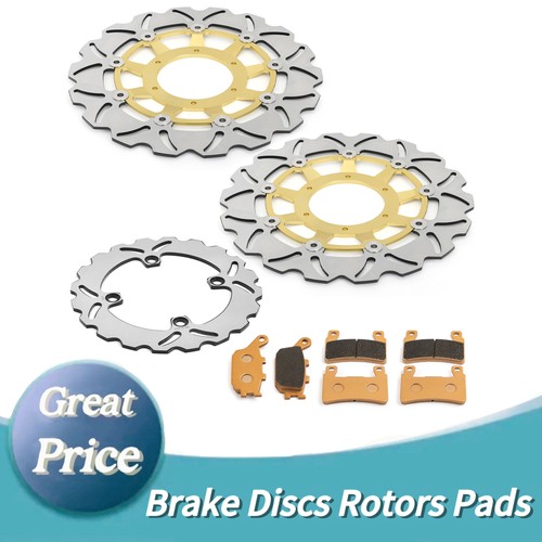 Front rear brake discs - front,