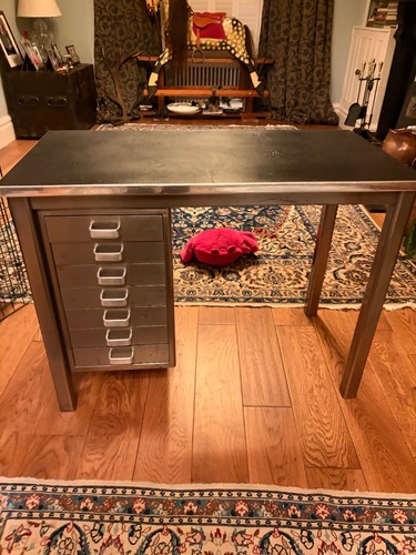 Vintage desk 1950 - vintage,