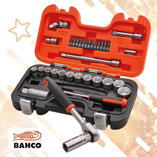 Bahco xms26s330 4in - 1/4in, 3/8in