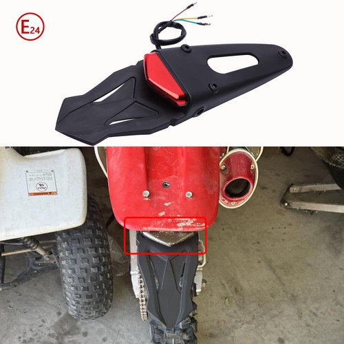 Red led tail brake - red,