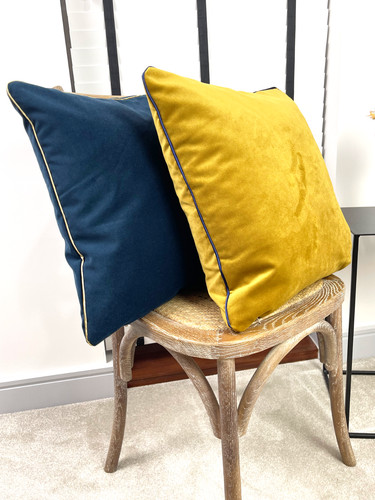 Handmade cushion cover velvet - cushion,