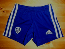 LEEDS UNITED ADIDAS AWAY FOOTBALL SHORTS 2021/22 - BABY / TODDLER,  18-24 MONTHS