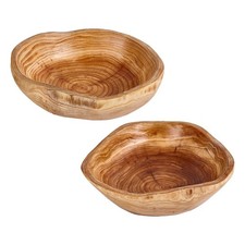 Salad bowl natural wooden - salad,
