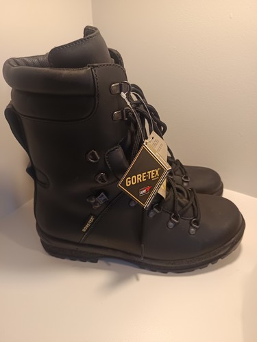 British military black leather - british,