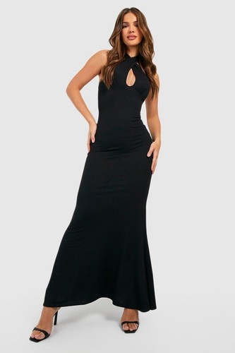 Boohoo halterneck cut - halterneck, out