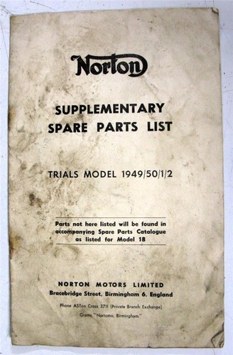 Norton trials model - norton,