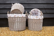 Round Driftwood-wash Wicker