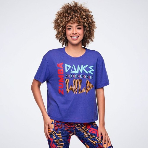 Zumba wildbeat crew neck - crew, short