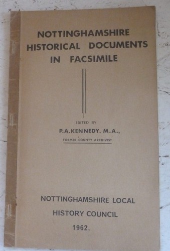 Vintage book nottinghamshire - vintage,