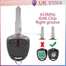 2 Button 433MHz Remote Key Fob