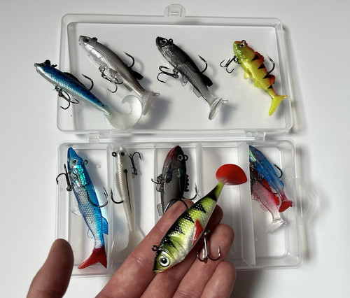 Soft plastic fish - plastic,