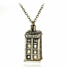 Silver Police Box Tardis