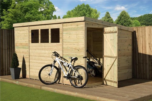 Empire 2500 pent garden shed - 2500,