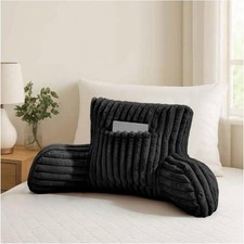 Black cuddle cushion - cuddle, fleece