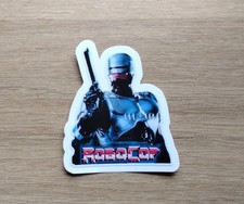 Robocop Themed Sticker Sci-Fi
