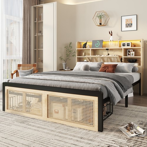 Modern double bed with - modern,