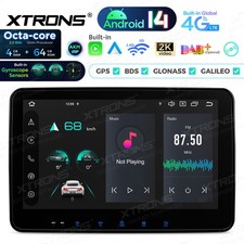 XTRONS Double Din 10.1" Android14 4+64G 8Core Car DVD Stereo Head Unit GPS Radio