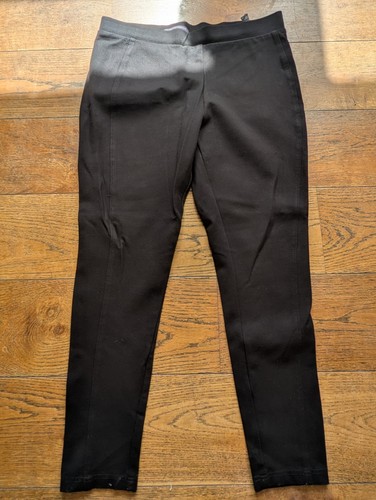 Black thick leggings - m&s, size