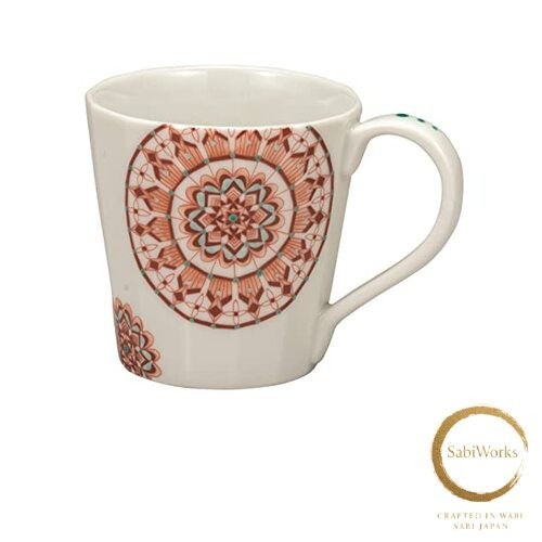New kutani ware mug - kutani, enamel