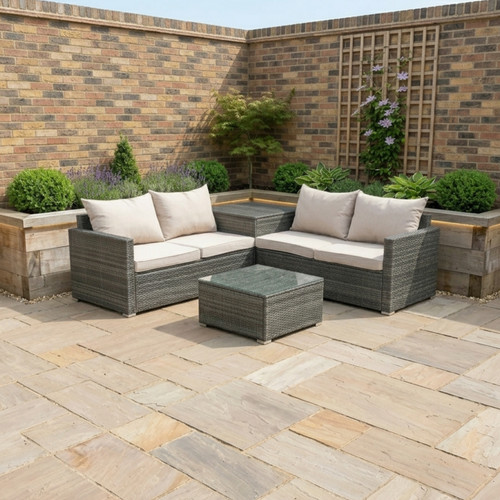 Rattan garden furniture - rattan, 4