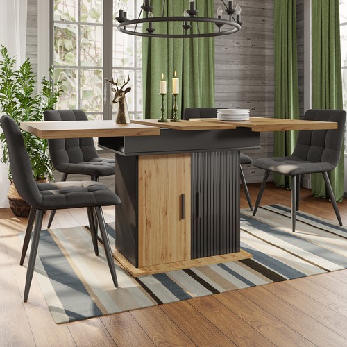 Extendable dining table - extendable,