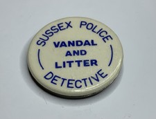 Vintage Sussex Police - Vandal