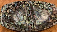 Vintage NZ Paua Shell Tray